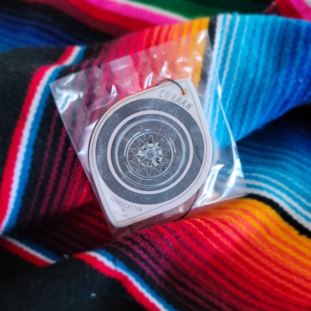 Wire/spoke wheel air freshener